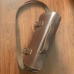 Leather briefcase
